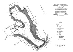 Burt Lake Map